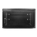 QOLTEC SZAFA RACK 19" | 6U | 600X370X600 | PERFOROWANE DRZWI