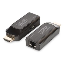 Mini Extender HDMI do 50m po Cat.5e/6/7 FHD1080p 60Hz HDCP 1.2 z audio (zestaw)