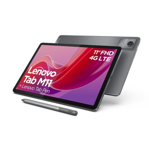 Lenovo Tab M11 LTE 11" G88 with Pen 4/128GB Grey (WYPRZEDAŻ)