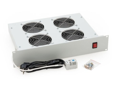 TRITON PANEL WENT. POZIOMY 19" 4 WENT. 230V/150W TERM. RAC-CH-X02-A1