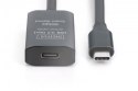 Digitus Kabel przedłużający aktywny USB-C - USB-C, USB 3.2 Gen1, 5Gbps, 10m