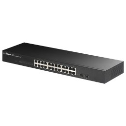 Edimax GS-1026 V3 łącza sieciowe Nie zarządzany Gigabit Ethernet (10/100/1000) Czarny