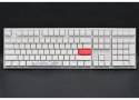 Ducky One 2 White Edition klawiatura Uniwersalne USB Niemiecki Biały