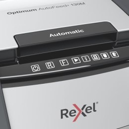 Rexel Niszczarka Optimum AutoFeed+ 130M, (P-5), 130 kartek, 44 l kosz