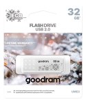 GOODRAM FLASHDRIVE 32GB UME2-WINTER WHITE USB 2.0