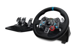 Logitech G G29 Kierownica + pedały Playstation 3,PlayStation 4 Analogowy USB 2.0 Czarny