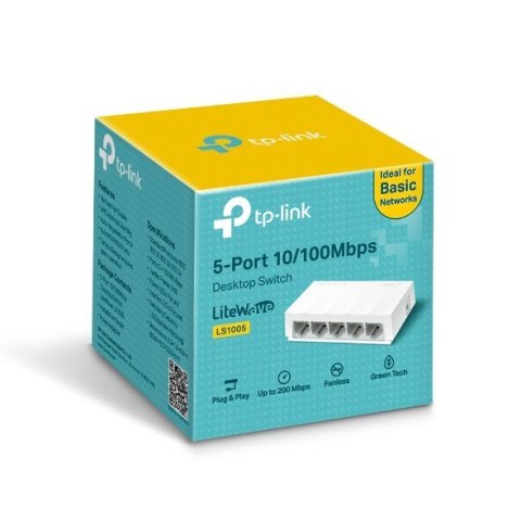 TP-LINK Przełącznik typu deskto LS1005 switch 5x10/100