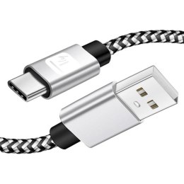 Kabel Techly USB 2.0 USB-A na USB-C 0,5m M/M 3A