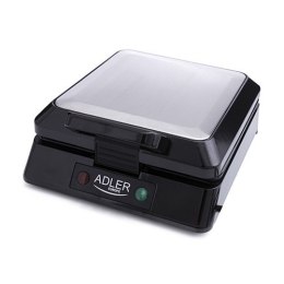 Gofrownica Adler AD 3036 (1500W; kolor srebrny)