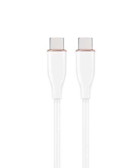Kabel USB 2.0 CM/CM 60W PD 1.5m Gembird biały