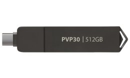 Patriot Dysk zewnętrzny SSD 512GB PVP30 Duo Compact 1000/1000 MB/s USB 3.2 USB-C