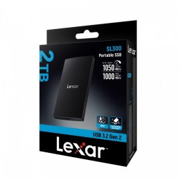 Lexar Dysk SSD SL300 2TB USB 3.2 Gen2 1050/1000MB/s