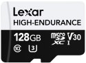 Lexar Karta microSD High Endurance 128GB C10 A1 U1 V30 100/45MB/s