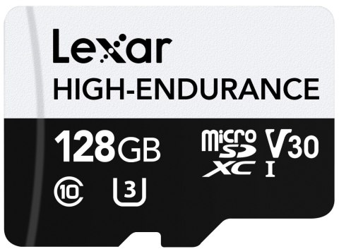 Lexar Karta microSD High Endurance 128GB C10 A1 U1 V30 100/45MB/s