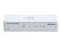 Manhattan 560696 łącza sieciowe Nie zarządzany L2 Gigabit Ethernet (10/100/1000) Biały