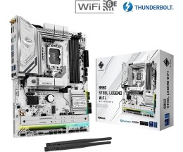 ASRock Płyta główna B860 Steel Legend WiFi s1851 4DDR5 TB ATX