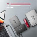 Stacja dokująca Axagon ADSA-CC USB-C 3.2 G2 - 1x SATA 6G 2,5" SSD/HDD + 1x NVMe SSD z funkcją klonowania