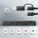 Stacja dokująca Axagon ADSA-CC USB-C 3.2 G2 - 1x SATA 6G 2,5" SSD/HDD + 1x NVMe SSD z funkcją klonowania