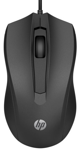 Mysz HP Wired Mouse 100 przewodowa czarna 6VY96AA