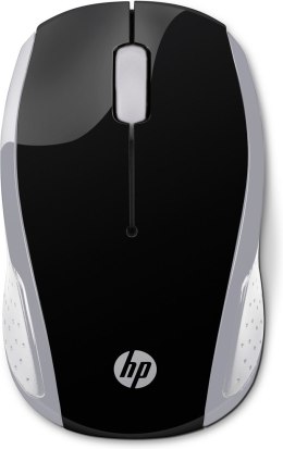 Mysz HP Wireless Mouse 200 Pike Silver bezprzewodowa srebrno-czarna 2HU84AA