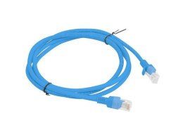 PATCHCORD KAT.6 UTP 1.5M NIEBIESKI FLUKE PASSED LANBERG 10-PACK