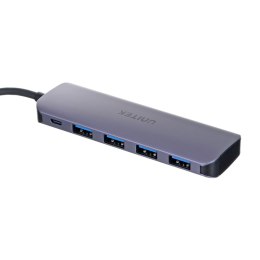 UNITEK HUB USB-C 4XUSB 3.1 GEN1, MICROUSB, H1107A