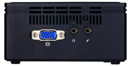 GIGABYTE GB-BACE-3160 komputer typu barebone Wielkość PC 0.5L Czarny J3160 1,6 GHz Mini J3160 HD 400 DOS 2Y