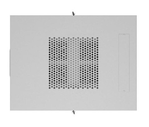 Lanberg Szafa stojąca rack 19 cali 22U 600x800 szara drzwi szklane LCD flack pack