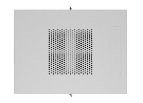 Lanberg Szafa stojąca rack 19 cali 42U 600x800 szara drzwi szklane flack pack