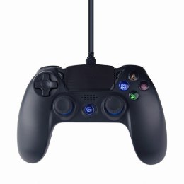 Gembird JPD-PS4U-01 przewodowy gamepad USB PS4/PC, czarny