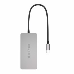 HYPER HDMB2 huby i koncentratory USB 3.2 Gen 1 (3.1 Gen 1) Type-C 5000 Mbit/s Stal nierdzewna