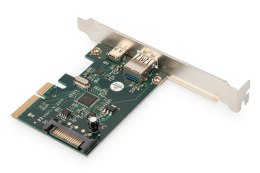 Digitus Karta PCIe, USB Typu C™ + USB-A