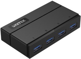 UNITEK Y-HB03001 huby i koncentratory USB 3.2 Gen 1 (3.1 Gen 1) Type-B 5000 Mbit/s Czarny