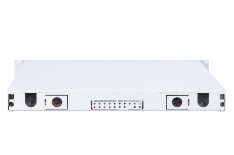 Digitus Przełącznica światłowodowa/panel krosowy z wyposażeniem 19 cali 1U, 24x LC duplex, OS2, zawiera pigtaile, adaptery, tacki, wysuw
