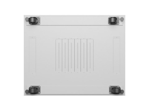 Lanberg Szafa instalacyjna rack stojąca 19 cali 27U 800x1000 drzwi perforowane LCD szara (Flat pack)