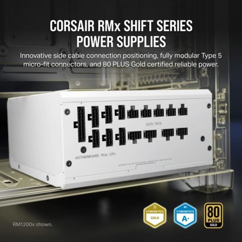 Corsair Zasilacz RM750X SHIFT 80+ GOLD ATX WHITE