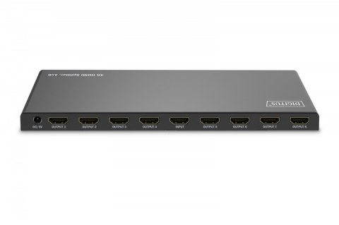 Digitus Rozdzielacz/Splitter HDMI 1x8, 4K/60Hz UHD z HDR, 18 Gbps, HDCP 2.2, EDID