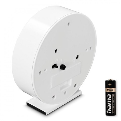 Hama Budzik Skye 11,3cm Biały