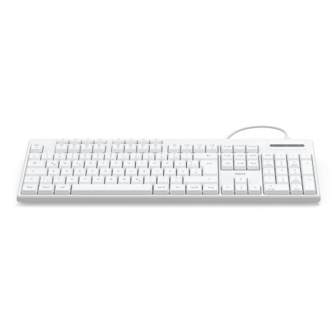 Hama Klawiatura CK-200 przewodowa Biała