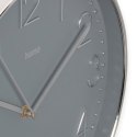 Hama Zegar ścienny 30cm Corsica Srebrno-szary