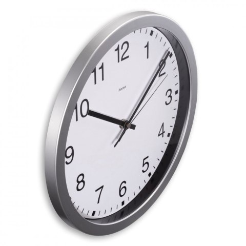 Hama Zegar ścienny 30cm Mallorca Srebrny