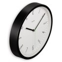 Hama Zegar ścienny Capri 25 cm Czarny