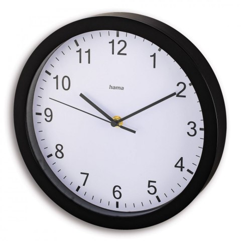 Hama Zegar ścienny Elba 25cm Czarny