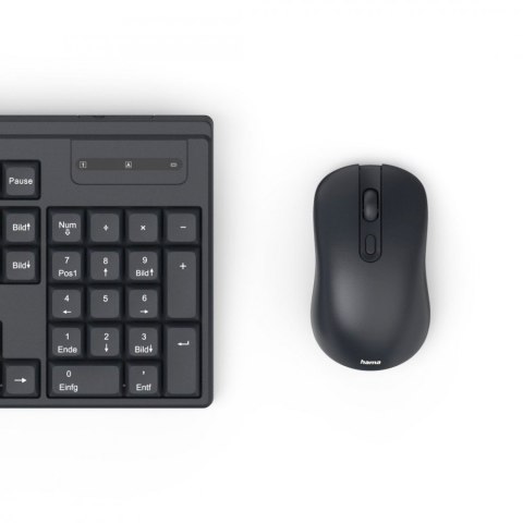 Hama Zestaw klawiatura i mysz WKM-200 Czarny