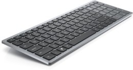 DELL KB740 klawiatura Biuro RF Wireless + Bluetooth QWERTY Amerykański międzynarodowy Szary, Czarny