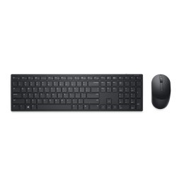 DELL KM5221W klawiatura Dołączona myszka RF Wireless QWERTY Hiszpański Czarny