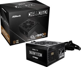 ASRock Zasilacz CL-550B 550W 80PLUS BRONZE