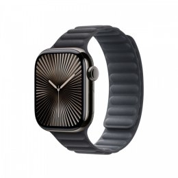 Apple Pasek karbowany magnetyczny w kolorze czarnym do koperty 42 mm - rozmiar M/L