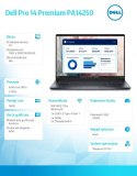 Dell Laptop Dell Pro 14 Premium PA14250 W11P Ultra 5 236V/16GB/512GB CL35/14.0 FHD+ 400nit/Arc/FgrPr/Cams&Mic/WLAN+BT/BcklKb/3C/vPro/
