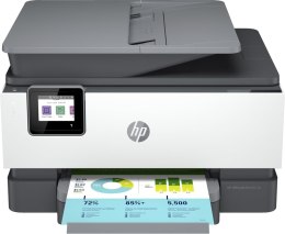 HP OfficeJet Pro Urządzenie wielofunkcyjne HP 9010e, W kolorze, Drukarka do Małe biuro, Drukowanie, kopiowanie, skanowanie, faks